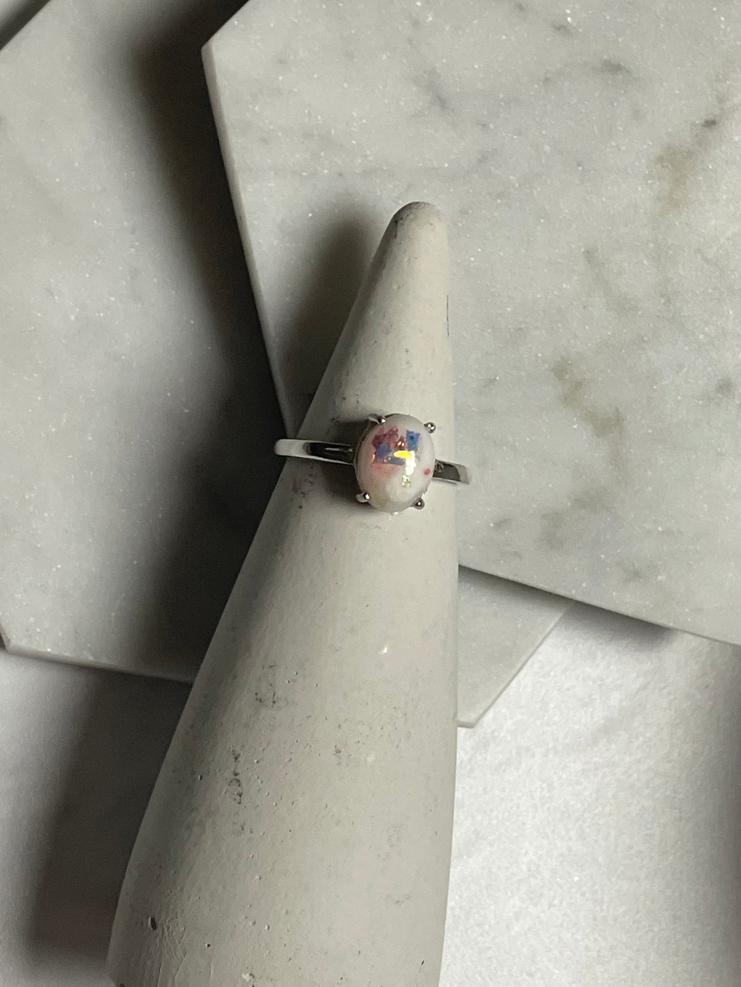 The Milk Stone Ring