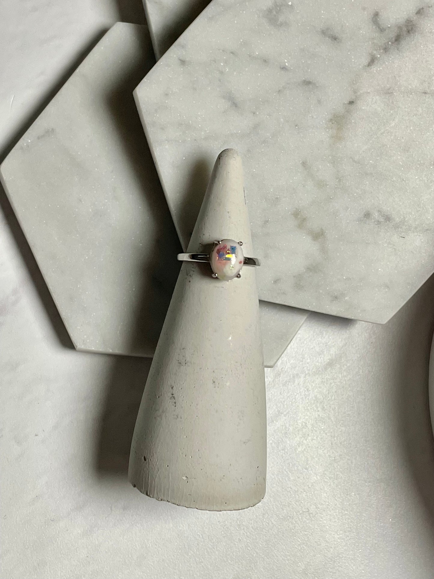 The Milk Stone Ring