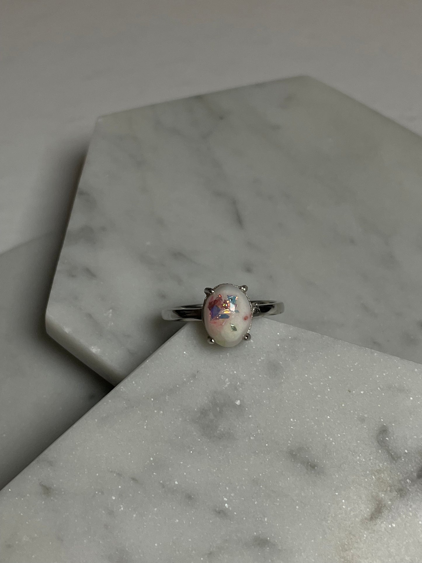 The Milk Stone Ring