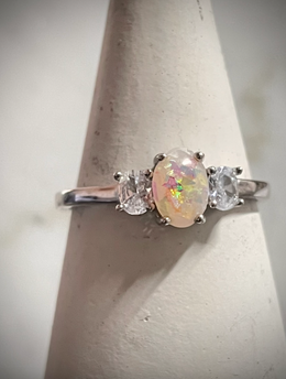 My Milk Stone Rings