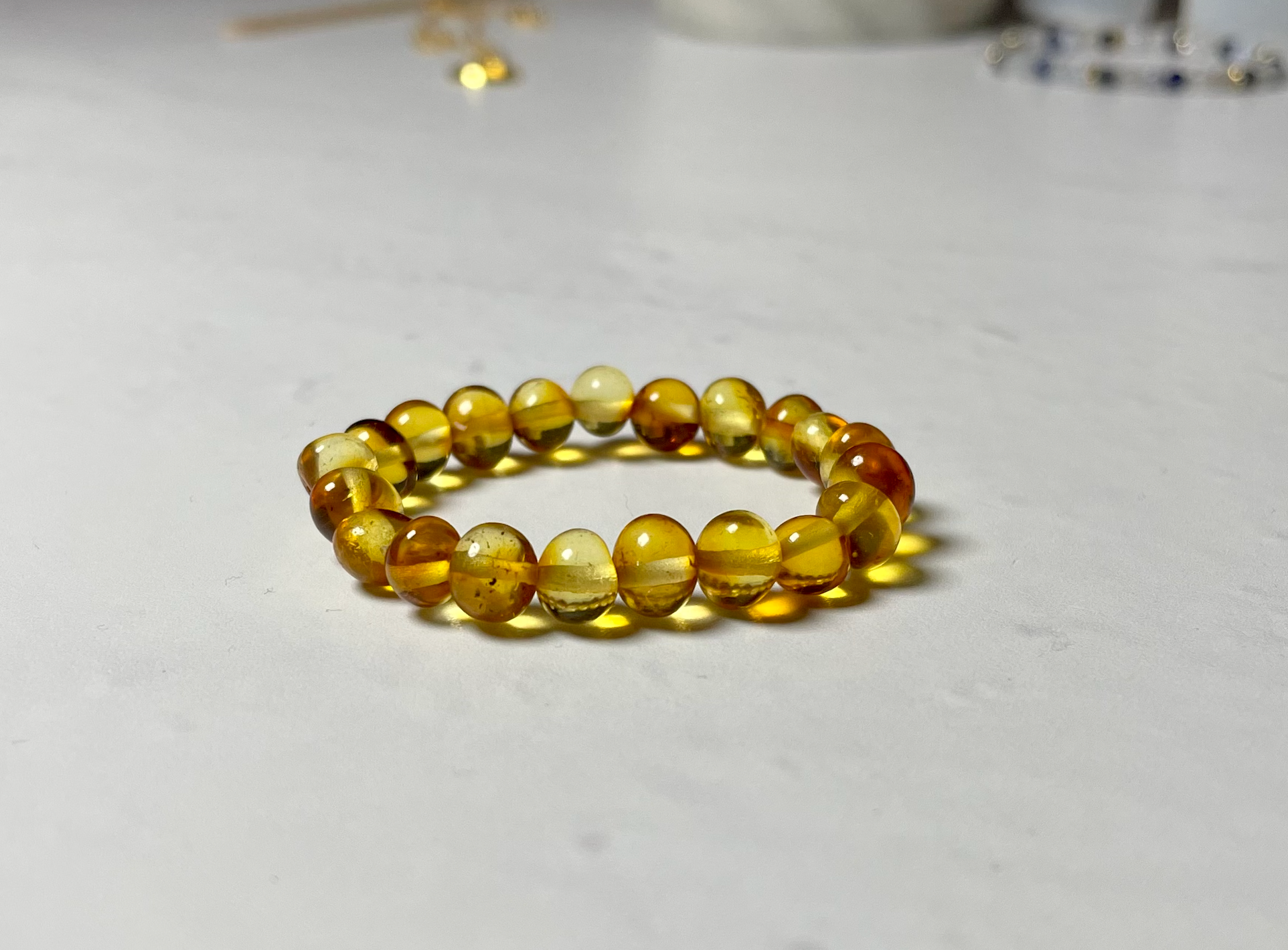 Purchase Baltic Amber Bracelet for a Baby