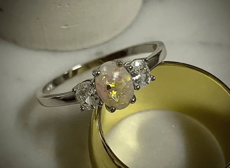 Buy Now Milk Memories Cluster Ring