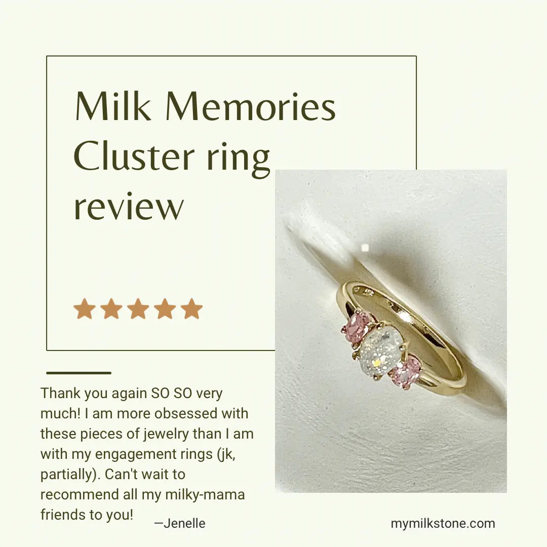 View Milk Memories Cluster Ring